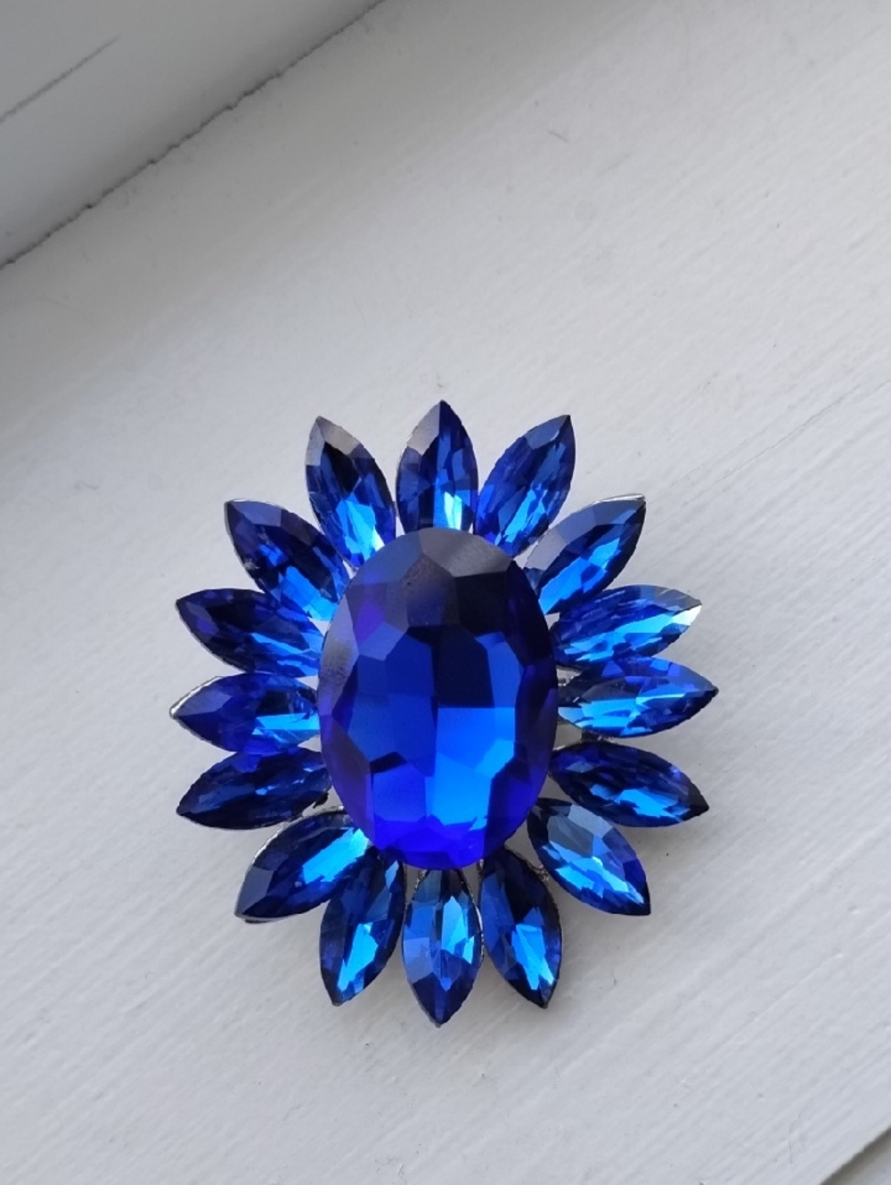 Blue Crystal  Brooch - Women Jewelry